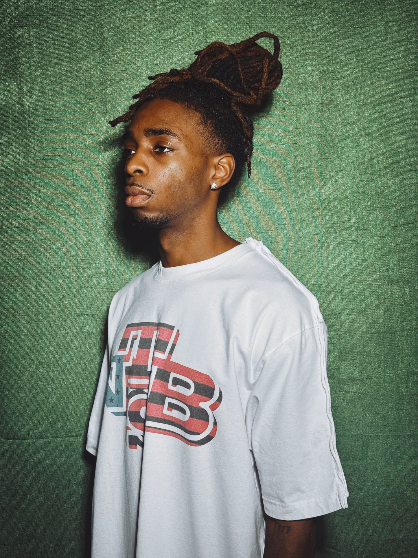 NTBS WHITE TEE PANAFRICAN