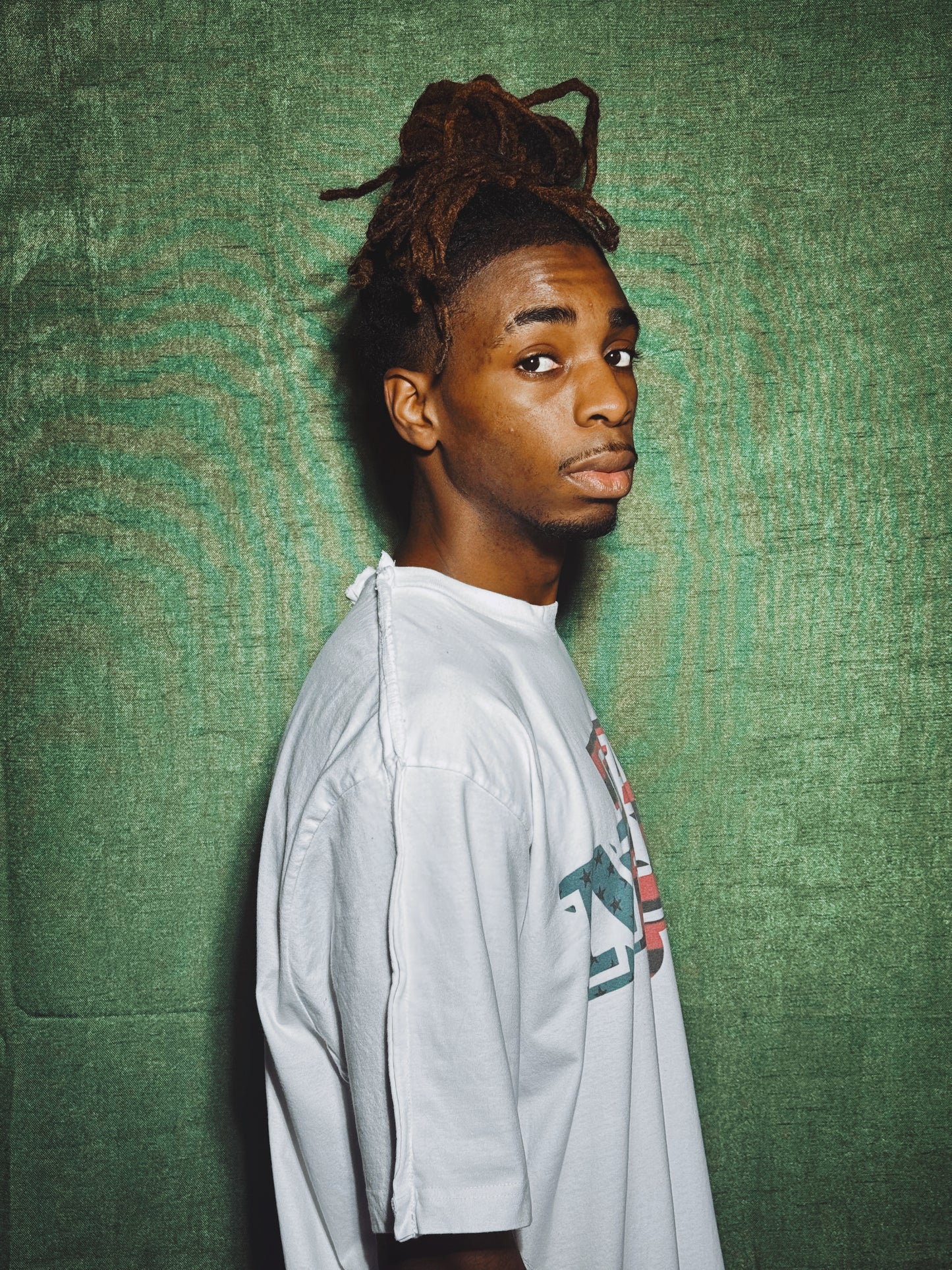 NTBS WHITE TEE PANAFRICAN