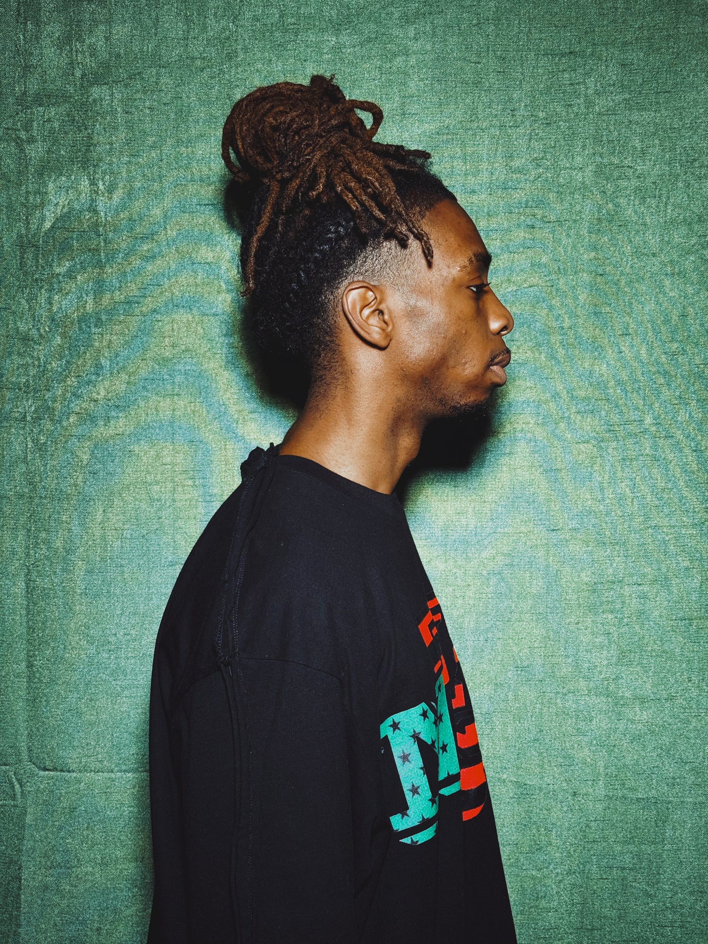 NTBS BLACK TEE PANAFRICAN